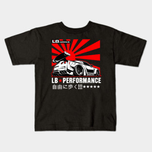 Nissan GT-R R35 Liberty Walk Kids T-Shirt