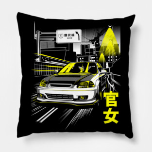 Kanjozoku Civic Pillow