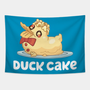 Bluey Duck Cake Tapestry