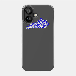 Kentucky Checkerboard Phone Case