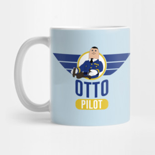 Otto the Inflatable Pilot Mug