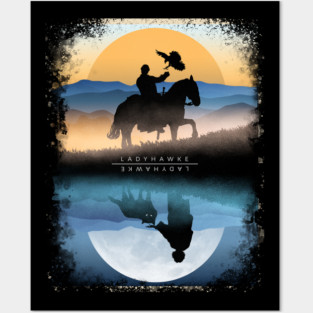 Ladyhawke Knight and Day Posters and Art