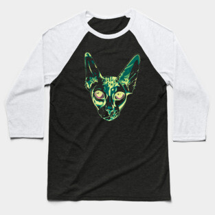 Sphynx Cat Baseball T-Shirt