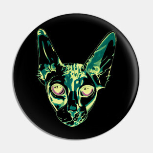 Sphynx Cat Pin