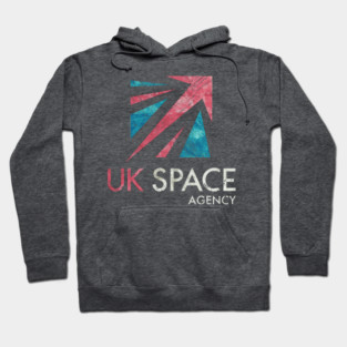 UK Space Agency Vintage Emblem V02 Hoodie