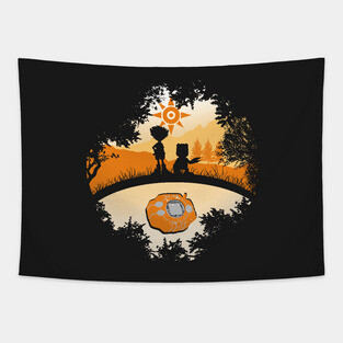 Crest of Courage Tapestry