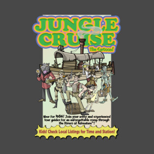 Jungle Cruise, The Cartoon! T-Shirt