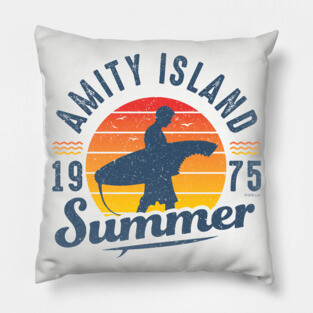 Amity Island Summer 0f 75 (Universal © UCS LLC) Pillow