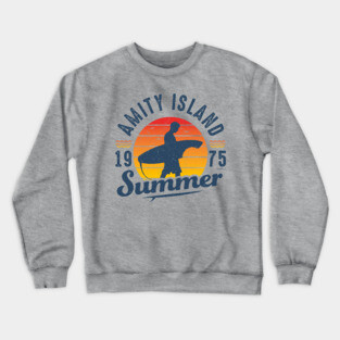 Amity Island Summer 0f 75 (Universal © UCS LLC) Crewneck Sweatshirt