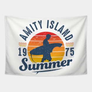 Amity Island Summer 0f 75 (Universal © UCS LLC) Tapestry