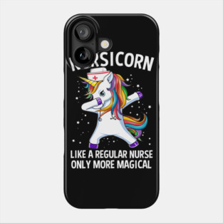 Nursicorn Dabbing Unicorn Funny Nurse Gift Phone Case
