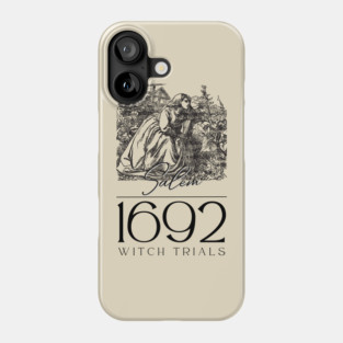 1692 Salem Witch Trials Phone Case
