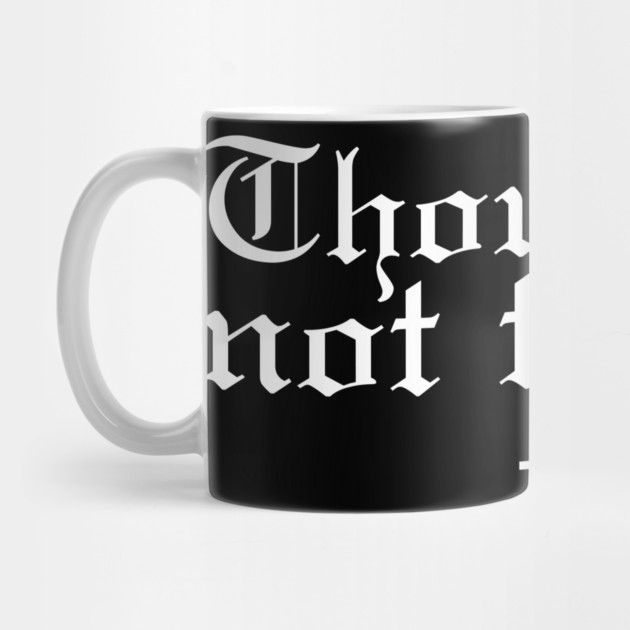 Thou Shall Not Try Me Mood 24:7 Classic by UrbanLifeApparel