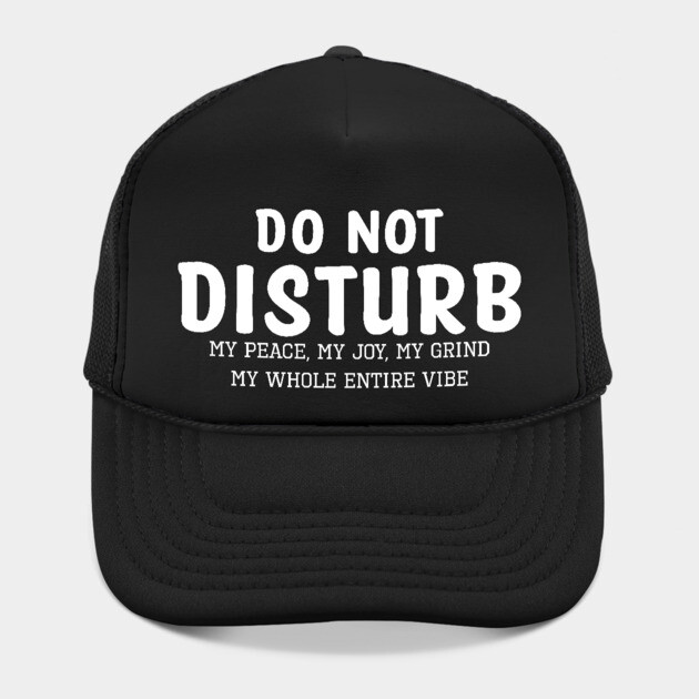 Do not Disturb my peace my joy my grind my whole entire vibe by UrbanLifeApparel