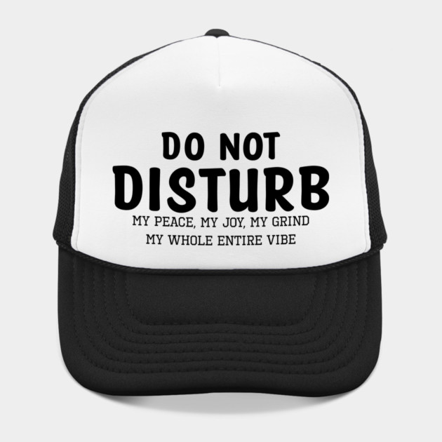 Do not Disturb my peace my joy my grind my whole entire vibe by UrbanLifeApparel