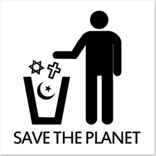 Save The Planet - Religions Posters and Art