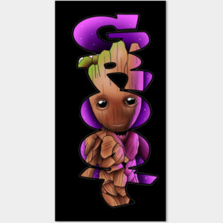 groot Posters and Art