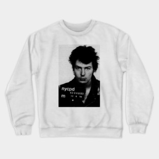 Sid Vicious- Busted Crewneck Sweatshirt