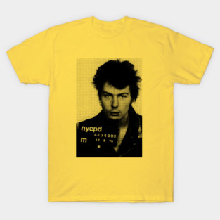 Sid Vicious- Busted T-Shirt