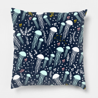 Cute Jellyfish Pillow