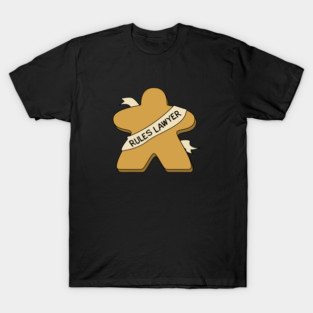 Rules Lawyer Funny Meeple T-Shirt