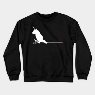 Unicorn Scoot Crewneck Sweatshirt