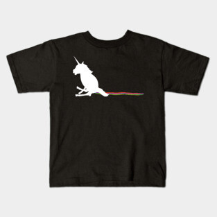 Unicorn Scoot Kids T-Shirt