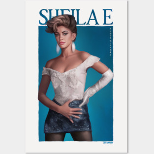 Sheila E. Posters and Art