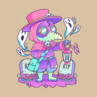 Pastel Plague Doctor T-Shirt