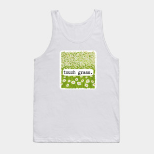 Touch Grass Tank Top