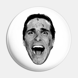 American Psycho I (High Definition, Monochrome). Pin