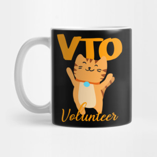 Cat VTO Volunteer Kitten Mug
