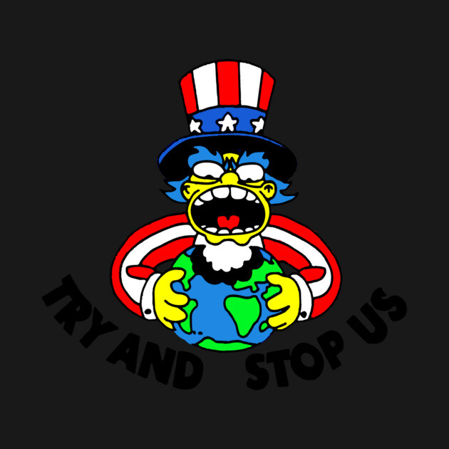 Try and Stop Us T-Shirt by dumbshirts