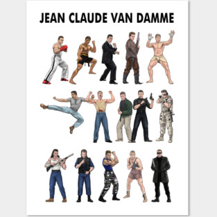 Ultimate Jean Claude Van Damme! Posters and Art