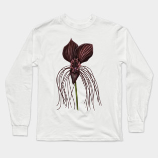Bat Flower, Tacca chantrieri Long Sleeve T-Shirt
