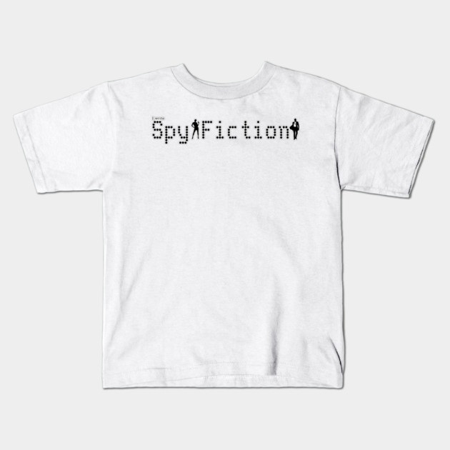 I write Spy Fiction Kids T-Shirt by H. R. Sinclair