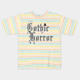I write Gothic Horror Kids T-Shirt