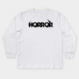 I write Horror Kids Long Sleeve T-Shirt
