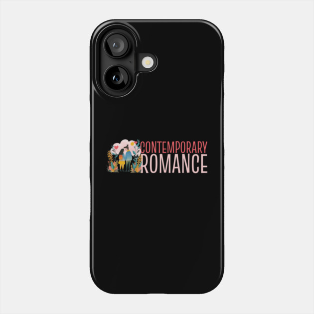 Contemporary Romance Genre Lovers Phone Case by H. R. Sinclair