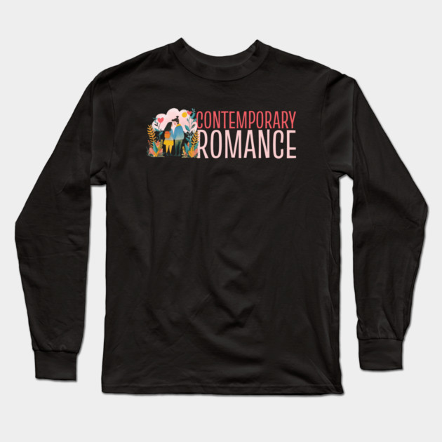Contemporary Romance Genre Lovers Long Sleeve T-Shirt by H. R. Sinclair