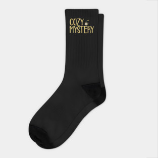 Cozy Mystery Genre Lover Socks