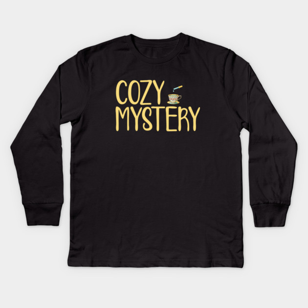 Cozy Mystery Genre Lover Kids Long Sleeve T-Shirt by H. R. Sinclair
