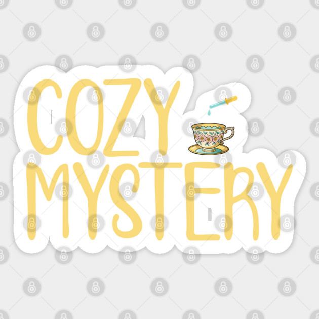 Cozy Mystery Genre Lover Sticker by H. R. Sinclair