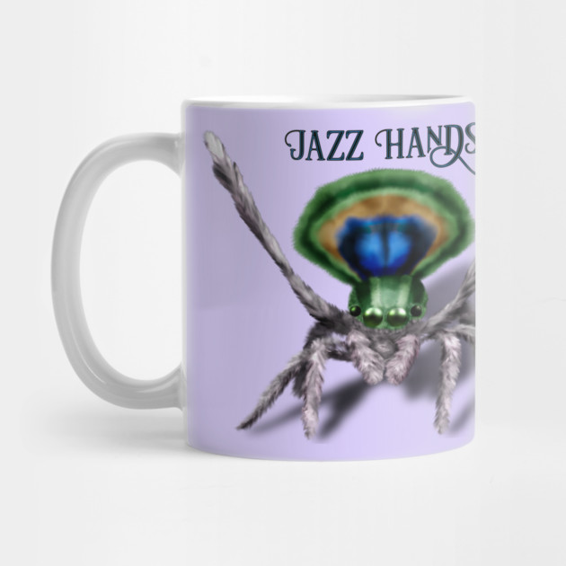 Cute Peacock Spider Digital Art by H. R. Sinclair