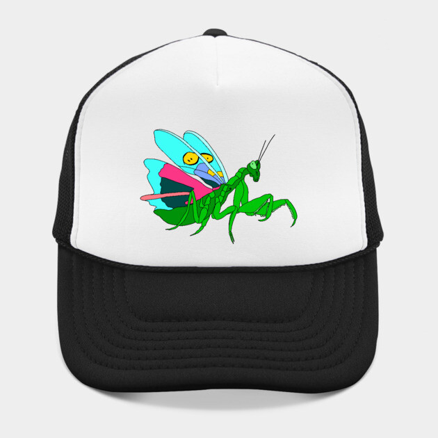 Colorful Praying Mantis Digital Art by H. R. Sinclair