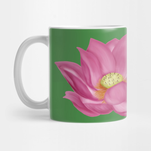 Pink Lotus Blossom Digital Art by H. R. Sinclair