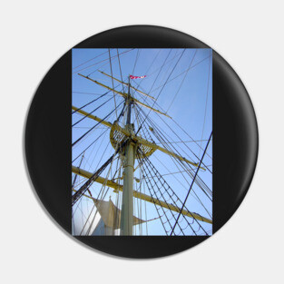 Tall Ship Rigging Pin