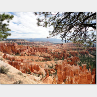 Bryce Canyon National Park Hoodoos Posters and Art