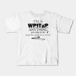 I'm a writer Memorandum Kids T-Shirt