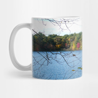 Walden Pond in the Fall Mug